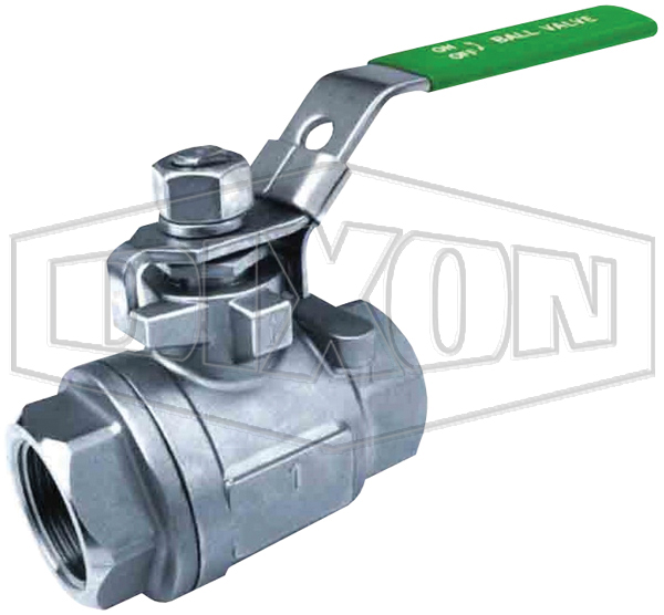 Stainless Steel Two Piece Ball Valve